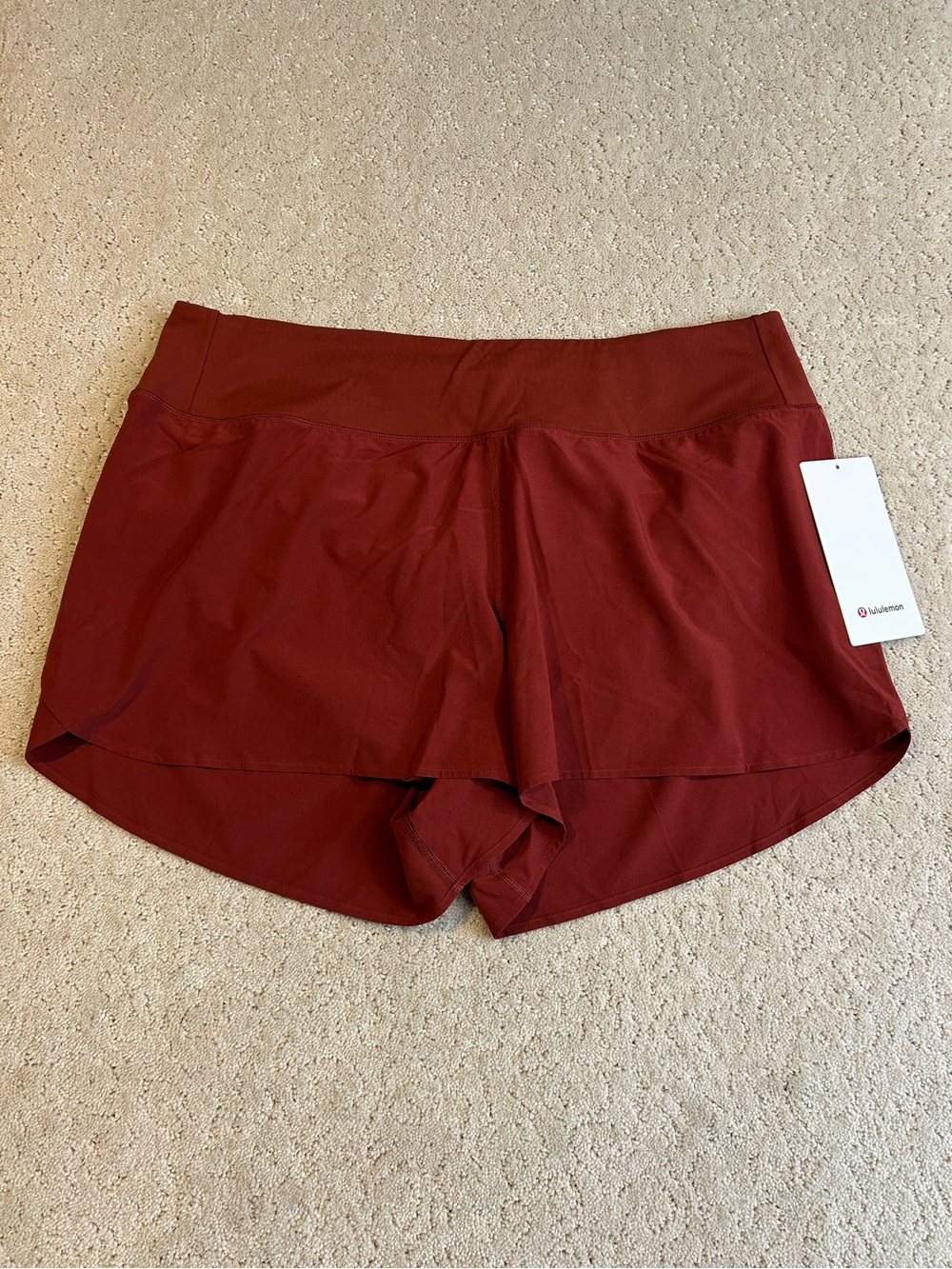 NWT Lululemon Speed Up HR Short 4" *Mesh Vent Size XL CACH